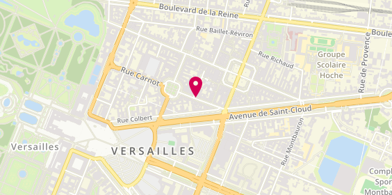 Plan de LOMBREZ Bruno, 27 Rue Carnot, 78000 Versailles