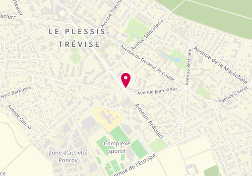 Plan de LASSERRE Benoît, 35 A Avenue Ardouin, 94420 Le Plessis-Trévise