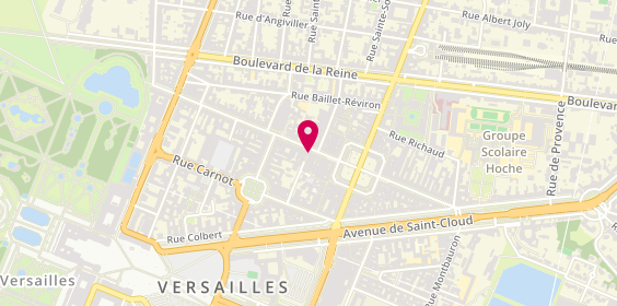 Plan de DEMOULIN Delphine, 58 Rue de la Paroisse, 78000 Versailles