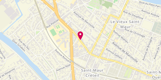 Plan de MOUTAIROU Remy, 21 Rue de la Varenne, 94100 Saint-Maur-des-Fossés