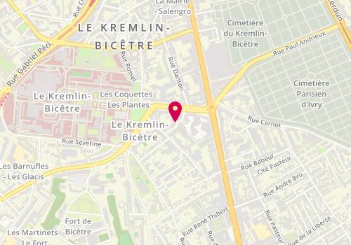 Plan de DHIMENE Hamid, 6 Rue Jean Monnet, 94270 Le Kremlin-Bicêtre