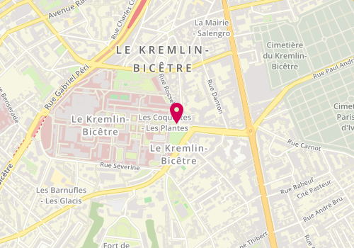 Plan de PANHELLEUX Maella, 78 Avenue du General Leclerc, 94275 Le Kremlin-Bicêtre
