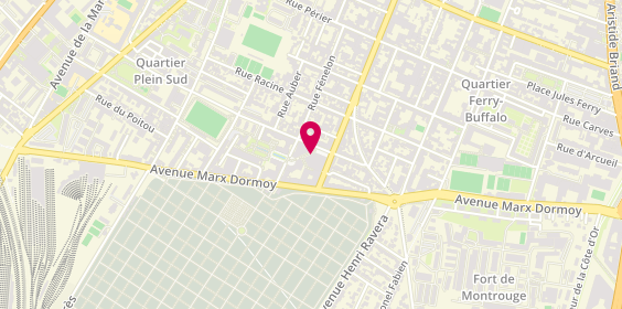 Plan de ROMERO Séverine, 3 Rue Georges Messier, 92120 Montrouge