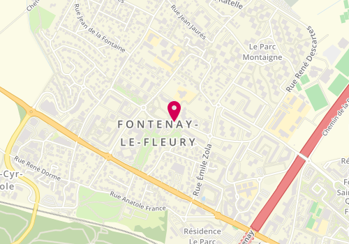 Plan de PELISSIER Florent, 8 Avenue Jean Lurçat, 78330 Fontenay-le-Fleury