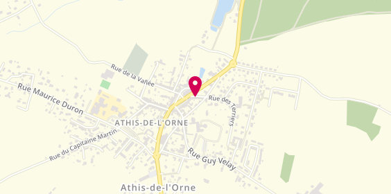 Plan de HOULETTE Nicolas, 1 Rue des Terriers, 61430 Athis-Val-de-Rouvre