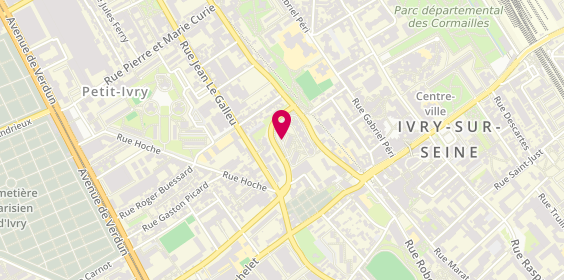 Plan de MILONNET Claire, 3 Avenue du Gal Leclerc, 94200 Ivry-sur-Seine
