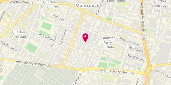 Plan de FICHELLE Antoine, 10 Bis Rue Boileau, 92120 Montrouge