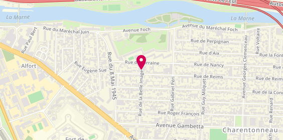 Plan de FONTENAS Enguerran, 7 Rue de la Belle Image, 94700 Maisons-Alfort