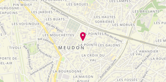 Plan de DUBUC François, 3 Rue Claude Dalsème, 92190 Meudon