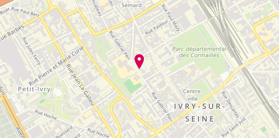 Plan de SAADA Aaron, 56 Rue Gabriel Peri, 94200 Ivry-sur-Seine