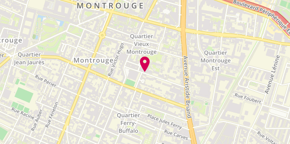 Plan de JHINGOOR Mohammad, 30 Ter Rue d'Estienne d'Orves, 92120 Montrouge