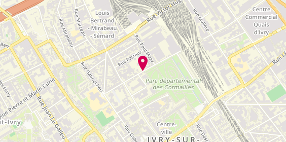 Plan de KHALILI Ahmad, 32 Rue Ledru Rollin, 94200 Ivry-sur-Seine