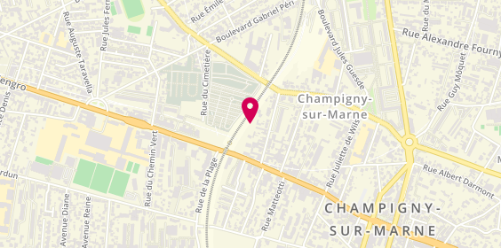 Plan de BONAY Cécilia, 9 Rue Jean Jaurès, 94500 Champigny-sur-Marne