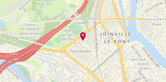 Plan de ADAM-JOISSAINS Swanne, 1 Rue des Réservoirs, 94340 Joinville-le-Pont