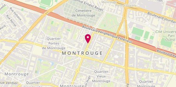 Plan de BOISSINOT Thibaut, 30 Avenue de la République, 92120 Montrouge