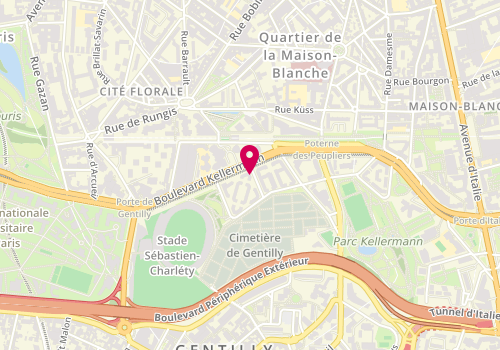 Plan de FAURENS Maëlys, 2 Rue Aime Morot, 75013 Paris