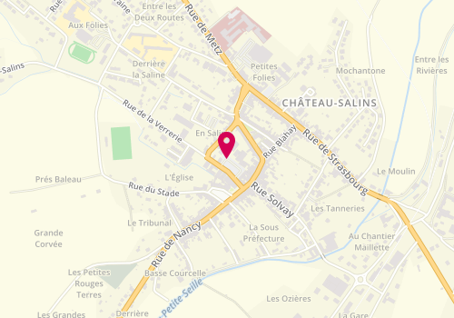 Plan de CHAMOUN Miled, 15 Place de la Saline, 57170 Château-Salins