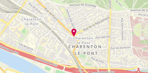 Plan de VERBRACKEL Stéphane, 75 Rue de Paris, 94220 Charenton-le-Pont