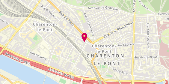 Plan de MENETRIER Marie, 3 Rue de Conflans, 94220 Charenton-le-Pont