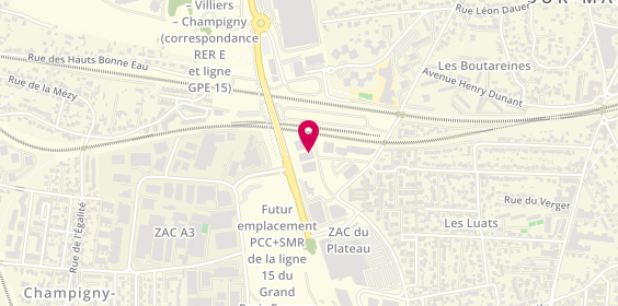 Plan de BOBROWSKA Kinga, 2 Rue Paul Gauguin, 94350 Villiers-sur-Marne