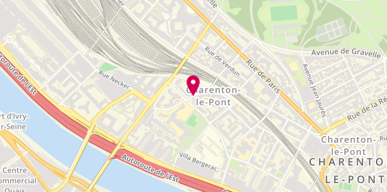 Plan de HUSSON Victoria, 8 Rue du ?Resident Kennedy, 94220 Charenton-le-Pont