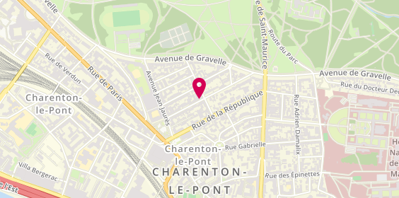Plan de LE BOUCHER Robin, 21 Rue du General Leclerc, 94220 Charenton-le-Pont