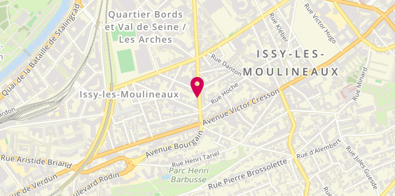 Plan de SARRASIN Pascal, 102 Boulevard Galliéni, 92130 Issy-les-Moulineaux