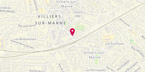 Plan de CHAZELLES Thibaud, 4 Bis Boulevard de Strasbourg, 94350 Villiers-sur-Marne