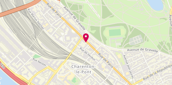 Plan de TALBOT Jean Marc, 133 Quartier Rue de Paris, 94220 Charenton-le-Pont