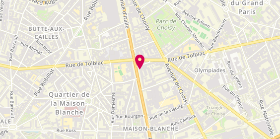 Plan de BRAUNER Laurent, 69 Avenue D 'Italie, 75013 Paris