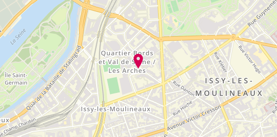 Plan de Martin Marie-Catherine, 22 Rue du Capitaine Ferber, 92130 Issy-les-Moulineaux