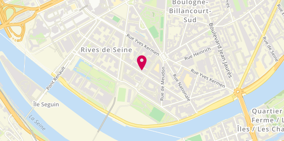 Plan de ADAM Dominique, 34 Rue Marcel Bontemps, 92100 Boulogne-Billancourt