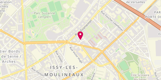 Plan de GRAUX Fabien, 7 Rue du Sergent Blandan, 92130 Issy-les-Moulineaux