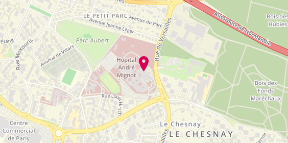 Plan de LERIA Ludivine, 177 Rue de Versailles, 78157 Le Chesnay-Rocquencourt