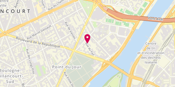 Plan de LOUCHE Patrick, 30 Rue du Fief, 92100 Boulogne-Billancourt