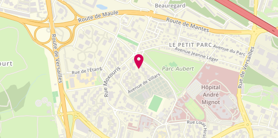 Plan de ROBERT Antoine, 3 Square de Chanaleilles, 78150 Le Chesnay-Rocquencourt