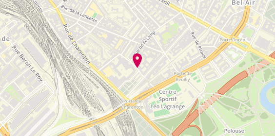 Plan de JET Grégoire, 14 Rue des Meuniers, 75012 Paris