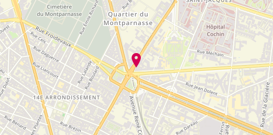 Plan de COLLINET Virgile, 95 Avenue Denfer Rochereau, 75014 Paris