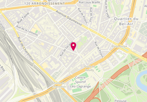 Plan de PAOLANTONI Claire, 79 Rue de Wattignies, 75012 Paris