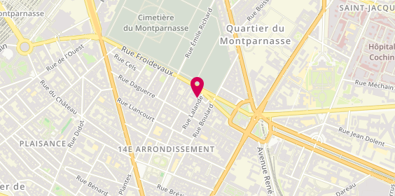 Plan de LIWER KORCHIA Rosemay, 4 Rue Lalande, 75014 Paris