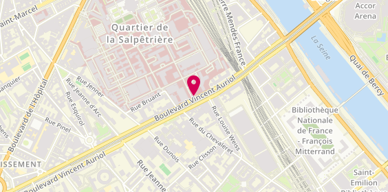 Plan de CALONNEC Anna, 50 Boulevard Vincent-Auriol, 75013 Paris
