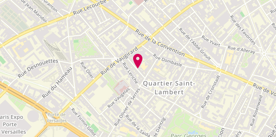 Plan de FRANEK Jeanne, 13 Rue Eugène Gibez, 75015 Paris