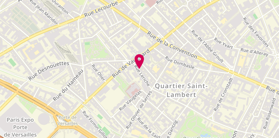Plan de YVELIN Lucie, 9 Rue Leriche, 75015 Paris