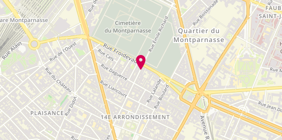 Plan de SABATIER Michel, 7 Rue Gassendi, 75014 Paris
