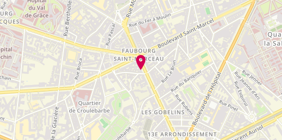 Plan de GUILLAUME Elya, 30 Avenue des Gobelins, 75013 Paris