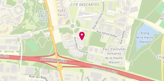 Plan de FOUILLEUX Camille, 7 Rue Albert Einstein, 77420 Champs-sur-Marne