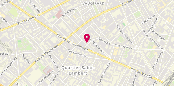Plan de GITTON Philippe, 23 Rue Victor Duruy, 75015 Paris