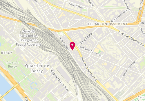 Plan de LEMUHOT Maxime, 6 Rue des Fonds Vert, 75012 Paris