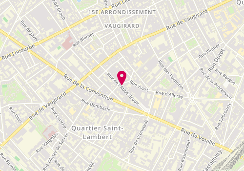 Plan de WATTEL Maxime, 113 Rue de l'Abbe Groult, 75015 Paris