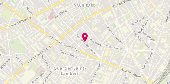 Plan de FEREZ Franklin, 113 Rue de l'Abbé Groult, 75015 Paris